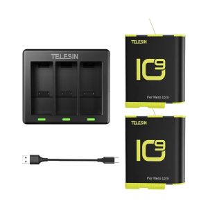 Telesin-Dual-Battery-With-Fast-Charging-Hub-for-GoPro-Hero-1