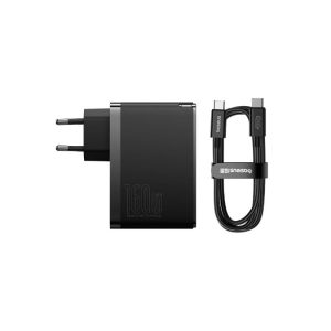 Baseus-GaN5-Pro-Digital-2CU-160W-EU-Fast-Charger-2