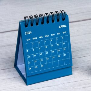 Business-Desk-Calendar-Blue