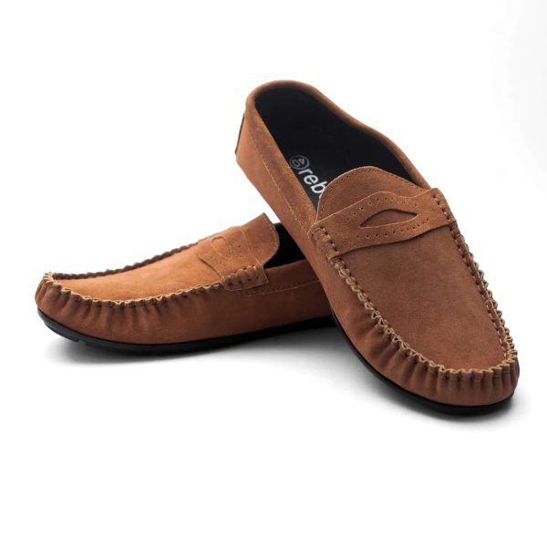 Chocolate-Suede-Leather-Loafer-2