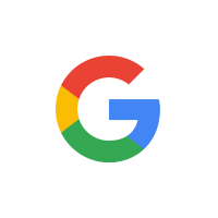 Google White Logo