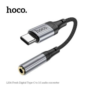 Hoco-LS36-USB-C-to-3.5-Female-Audio-Convertor