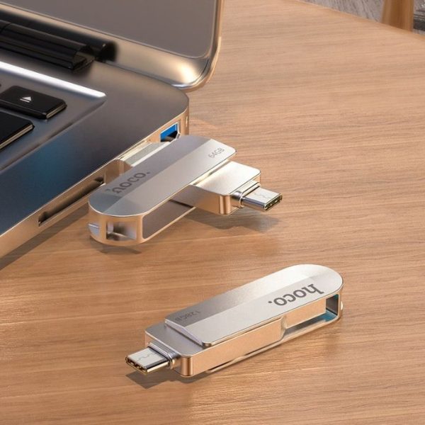 Hoco-UD10-2-in-1-Type-C-USB-Flash-Drive-1