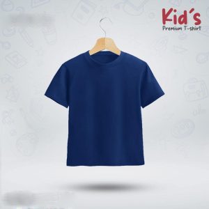 Kids-Premium-Blank-T-Shirt-Deep-Blue