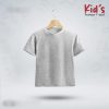 Kids-Premium-Blank-T-Shirt-Gray-Melange