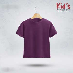 Kids-Premium-Blank-T-shirt-Purple