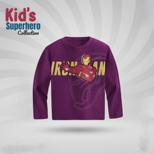 Kids-Premium-Full-Sleeve-T-Shirt-Ironman