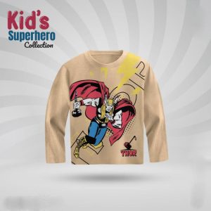 Kids-Premium-Full-Sleeve-T-Shirt-Thor