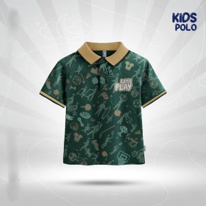 Kids-Premium-Polo-T-Shirt-Lets-play