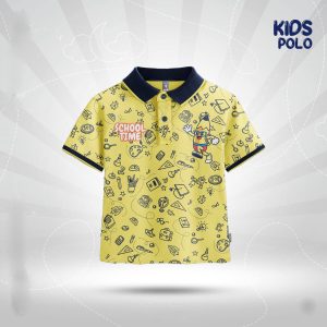 Kids-Premium-Polo-T-Shirt-School-Time