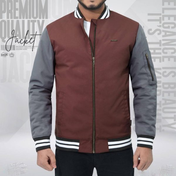 Mens Premium Bomber Jacket - Chestnut