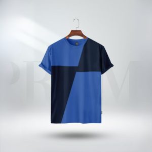 Mens-Premium-Designer-Edition-T-Shirt-Deep-Blue