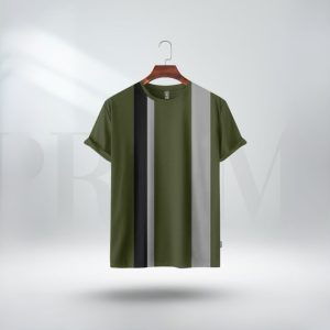 Mens-Premium-Designer-Edition-T-Shirt-Olive