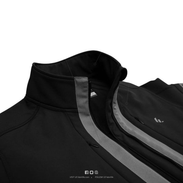 Mens Premium Jacket - Cryogenic (Black) - Image 2