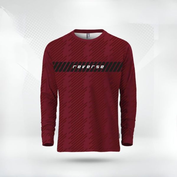 Mens-Premium-Sports-Active-Wear-Full-Sleeve-T-shirt-Reverse