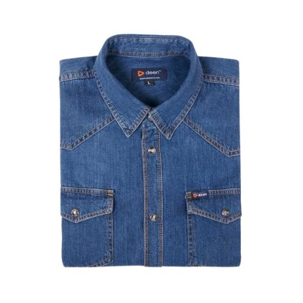 Metallic-Blue-Denim-Shirt-4