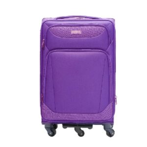 President-Waterproof-Solid-Travel-Trolley-Bag-Purple-861