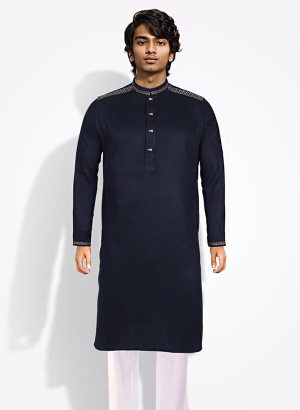 Navy-Embroidered-Panjabi-16-1