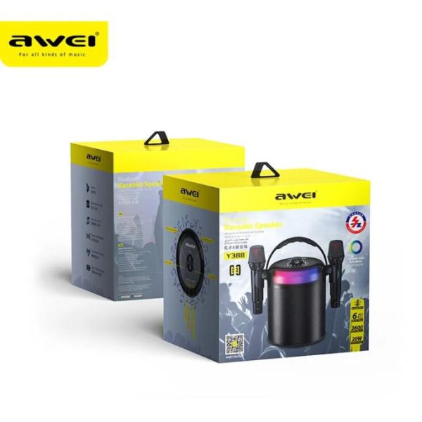 Awei-Y388-Wireless-Bluetooth-Karaoke-Speaker-2