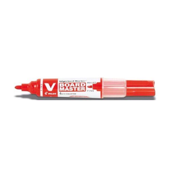 Pilot-V-Board-Master-Whiteboard-Marker-Red