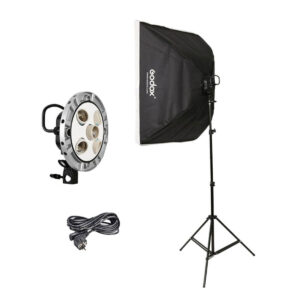 Godox-TL-5-Multi-Holder-Lighting-Lamp-Head-with-Softbox-Light-Stand-1