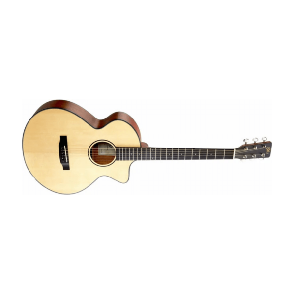 SX-SAG4-Natural-Matte-Acoustic-Guitar-2