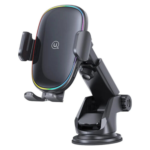 USAMS-US-CD187-15W-Wireless-Charging-Car-Holder-with-Colorful-Light