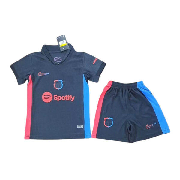 FC-Barcelona-Away-Kids-Jersey-With-Shorts-2024-25