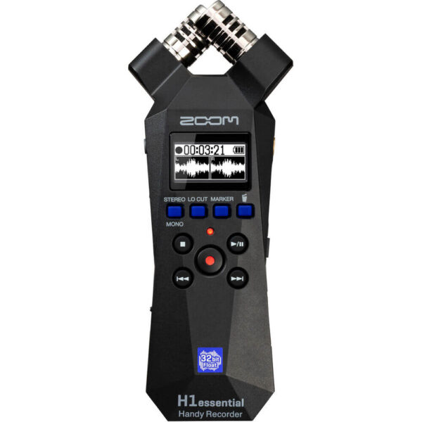 Zoom-H1essential-2-Track-32-Bit-Float-Portable-Audio-Recorder