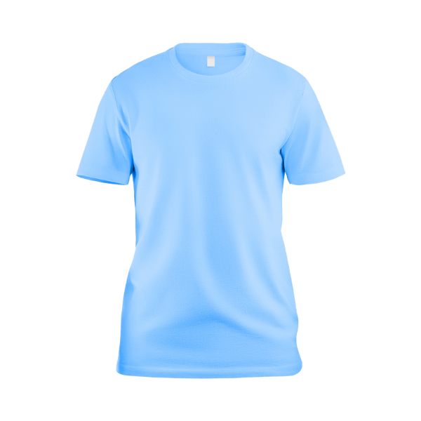 Custom-Design-Blue-T-Shirt-Front