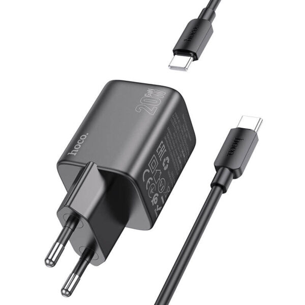 Hoco-N40-Mighty-Wall-Charger-PD20W-EU-Cable-Set-3