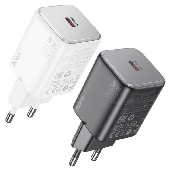 Hoco-N40-Mighty-Wall-Charger-PD20W-EU-Cable-Set-4