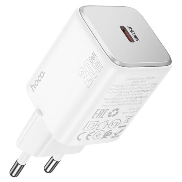 Hoco-N40-Mighty-Wall-Charger-PD20W-EU-Cable-Set