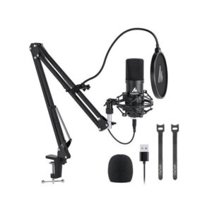 Maono-AU-A04-Podcast-Microphone-Boom-Arm-Bundle-Plug-and-Play