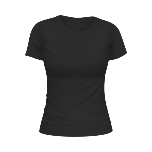 Women_T-Shirt_Black_Front_Diamu