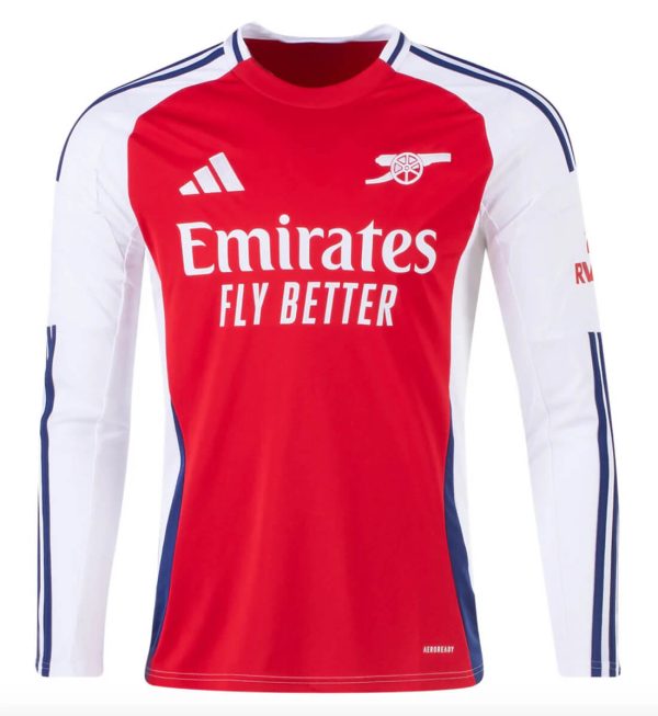 Arsenal-Full-Sleeve-Home-Authentic-Jersey-2024-25