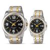Casio-Enticer-Two-tone-Couple-Watch