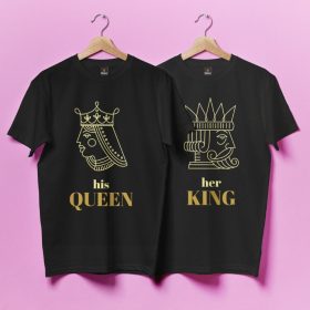 Personalized-T-Shirts-for-Couples-Black