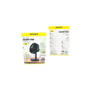 Awei-F30-Mini-Portable-Rechargeable-Desk-Stand-Fan
