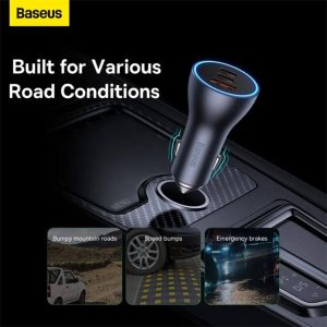 Baseus-Golden-Contactor-Pro-Car-Charger-65W-USB-with-Dual-Type-C