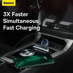 Baseus-Golden-Contactor-Pro-Car-Charger-65W-USB-with-Dual-Type-C