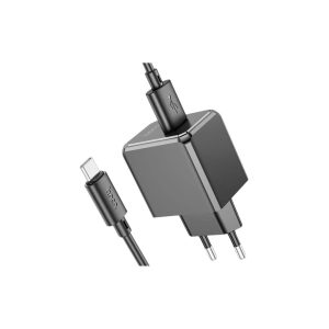 Hoco-CS11A-Single-Port-Charger-Set-With-USB-A-to-Type-C-Cable