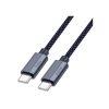 Hoco-U134-Type-C-to-Type-C-240W-5A-Braided-Fast-Charging-Data-Cable-1.8m.