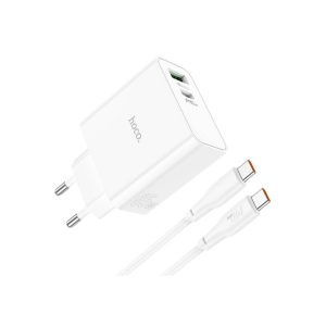 Hoco-Wall-charger-C113A-Awesome-PD65W-QC3.0-EU-cable-set-