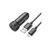 Hoco-Z49A-Fast-Charging-Car-Charger-Set-USB-to-Micro-Cable