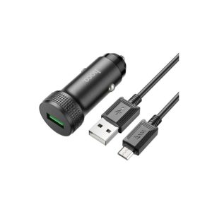 Hoco-Z49A-Fast-Charging-Car-Charger-Set-USB-to-Micro-Cable
