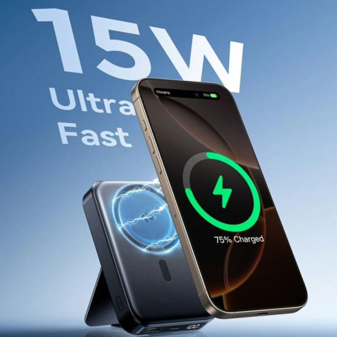 Joyroom-JR-PBM11-QI2-22.5W-Magnetic-Wireless-Power-Bank-with-Holder-10000mAh.