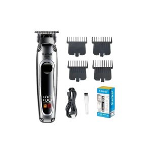 Kemei-KM-2261-Rechargeable-LCD-Screen-Professional-Hair-Trimmer.