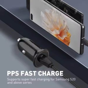 LDNIO-C106-QC30W-Fast-Charging-USB-C-Car-Charger-Fast-Charging-Type-C-Charger-For-Phone-Car-Charger-Adapter