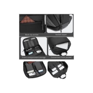 Ozuko-9474-waterproof-solid-structure-backpack